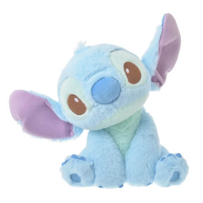 Disney迪士尼|超好摸歪头毛绒Stitch史迪奇史迪仔玩偶/公仔|约15×幅13×奥行き11(cm)