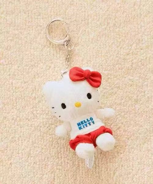 Sanrio|Me% HELLO KITTY x ST. LOWRYS FARM Collaboration Mascot Holder /Plush Keychain