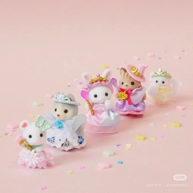 SylvanianFamilies森贝儿家族|Royal Princess Set超豪华皇家公主系列站宝小鼻嘎套组5703