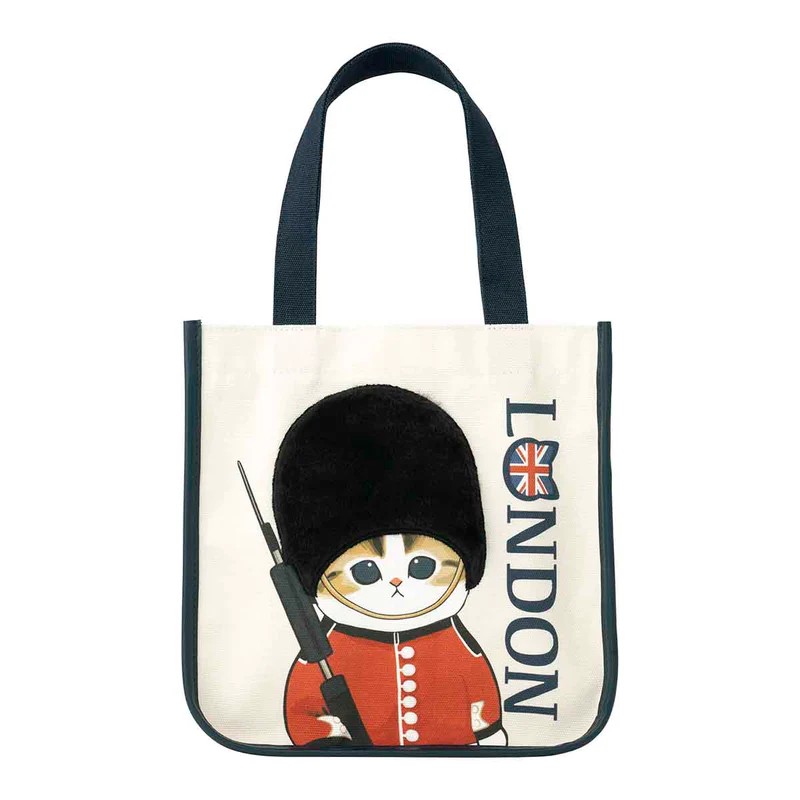 Mofusand|Mofumofu Journey Lunch Size Mini Tote Bag|250×250×130mm approx.