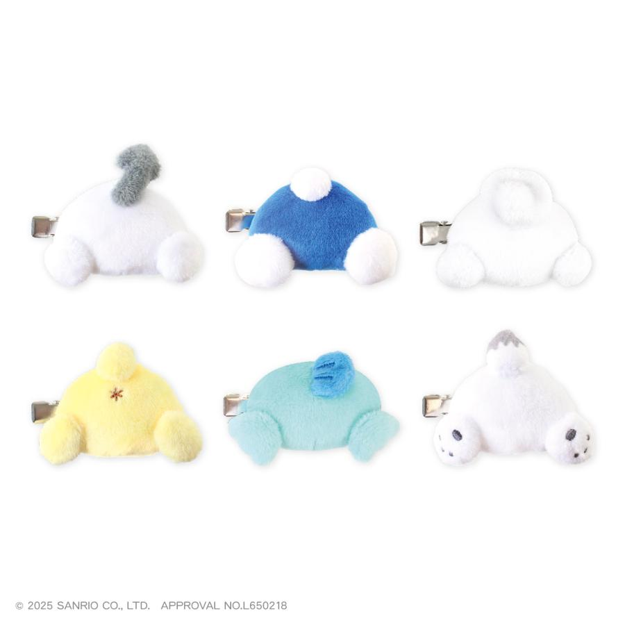 Sanrio|Butt Mascot Hair Clip|60×55×30mm approx.