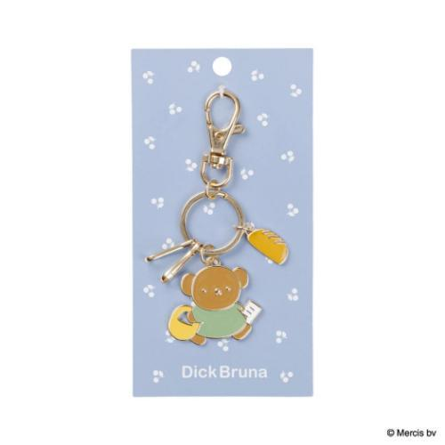 Miffy|Metal Keychain/Keyring|38×108×2mm approx.