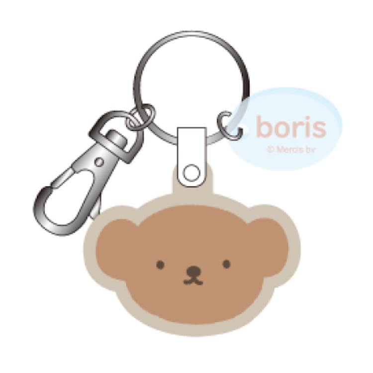 Miffy|Rubber Keychain/Keyring|50×40mm approx.