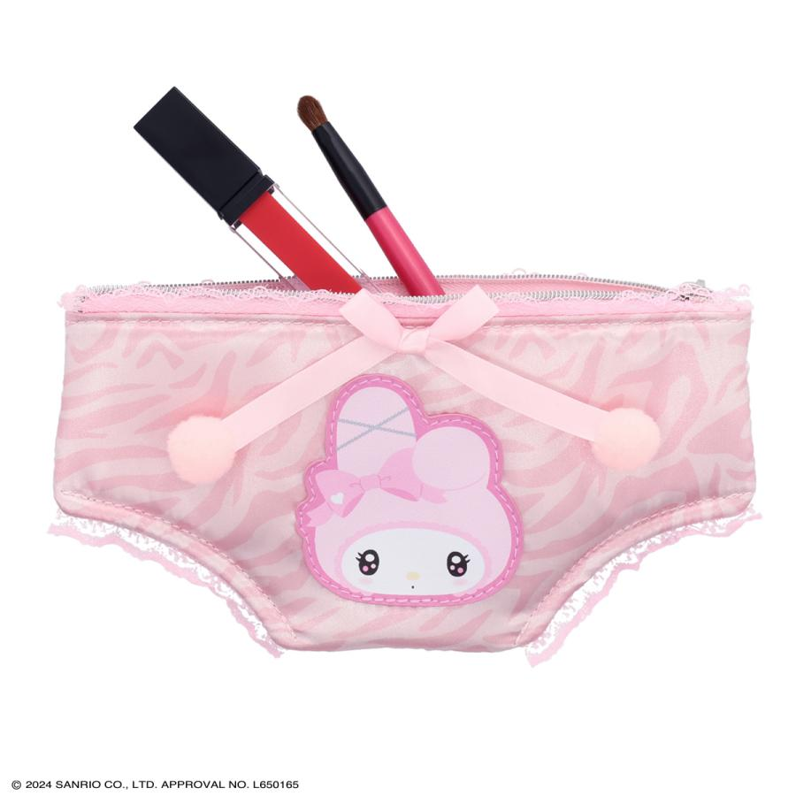 Sanrio|Twin Idol Flat Pouch|19.5×1×10.5cm approx.
