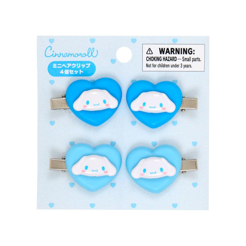 Sanrio|Heart Mini Hair Clip Set|3.5×1.2×2.5cm approx.