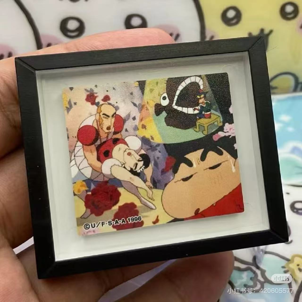 Crayon shin-chan|Frame Magnet Collection mystery bag/blind box/All 6 types|1pcs