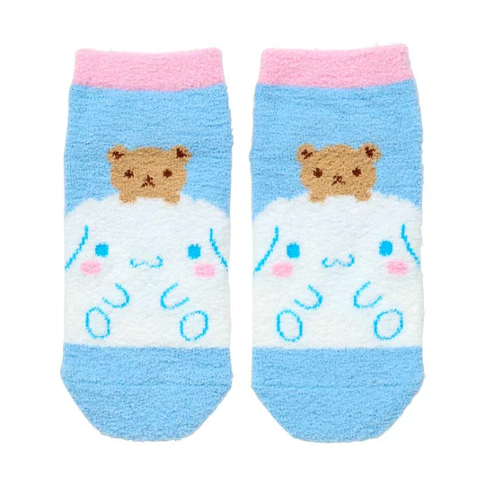 Sanrio|Mokomoko Fluffy Socks|23-25cm approx.