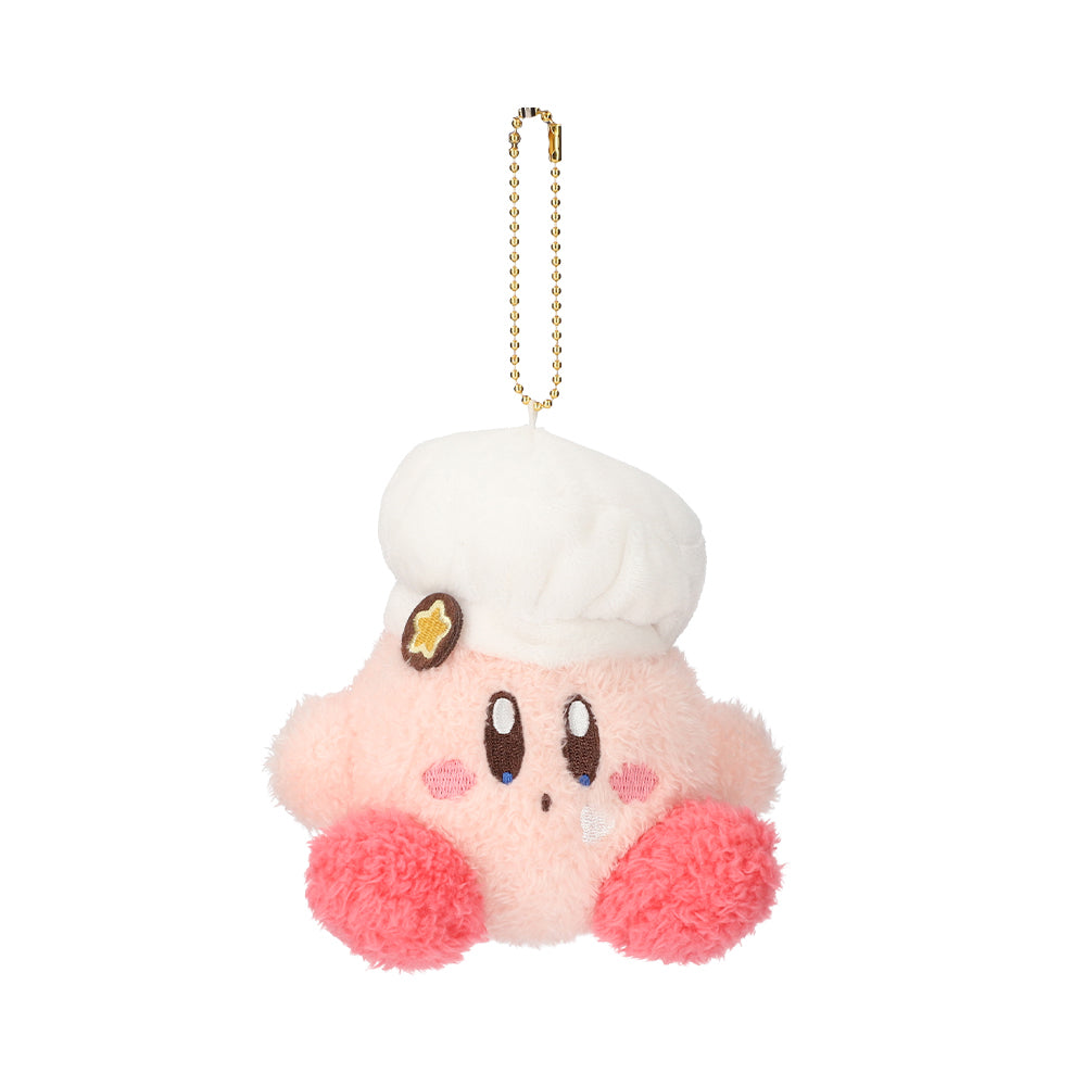 Kirby|cafe厨房限定毛茸茸卷毛挂件|約H120×W120×D70mm