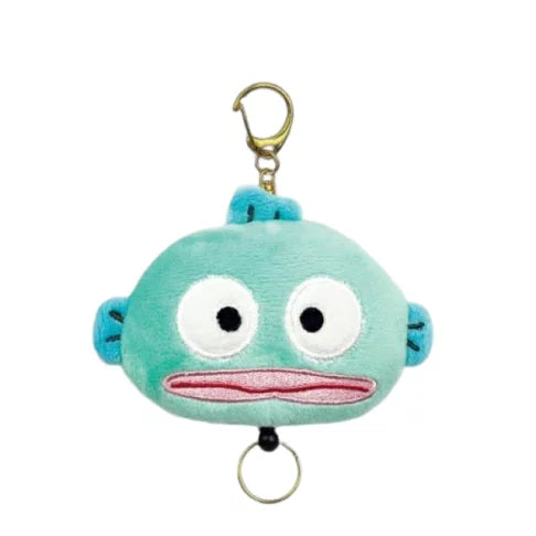 Sanrio|可拉长伸缩式/毛茸茸大头钥匙链/钥匙圈/钥匙挂|约6 x 8 x 5 cm