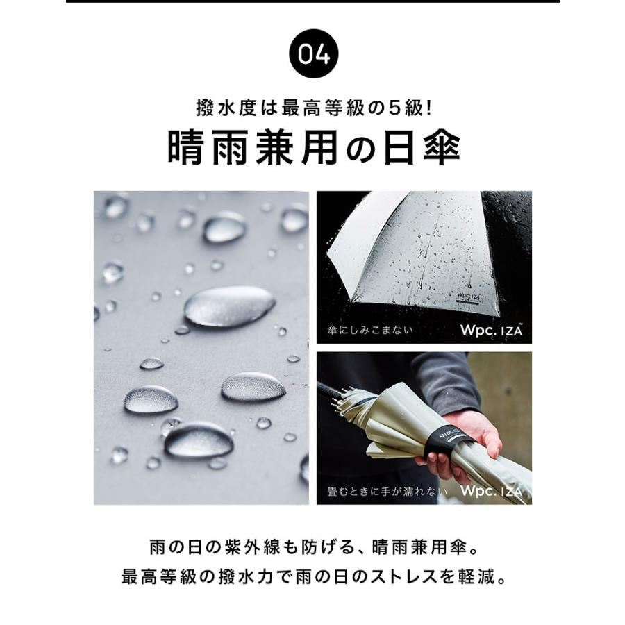 WPC|简约款/遮热/全避光/99%防uv防紫外线遮阳伞/晴雨伞/最高等级水珠掉落力|伞骨53cm