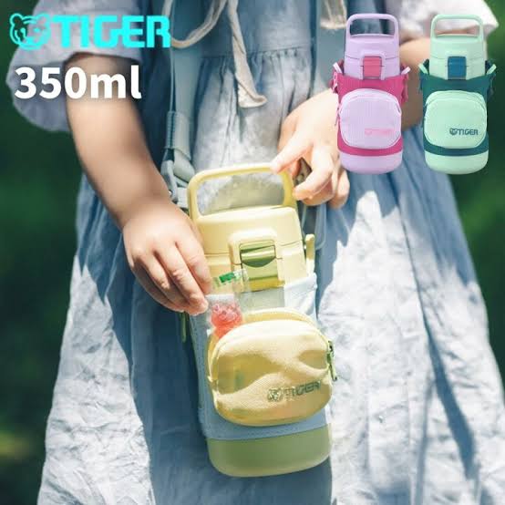 Tiger虎牌|附斜挎水壶包/零钱包/保温保冷两用不锈钢保温杯/水壶/一键开盖直饮杯/母子杯/情侣杯