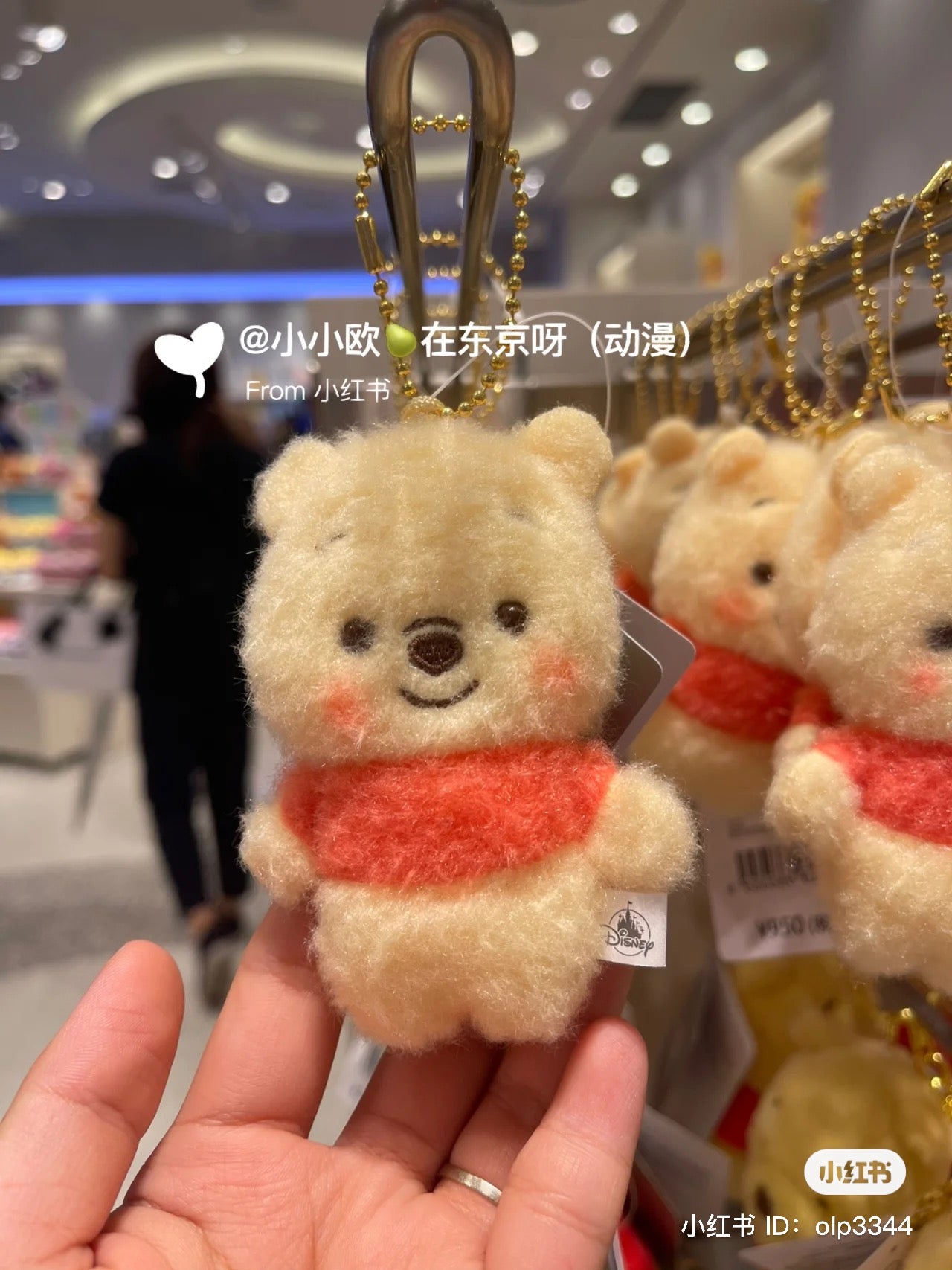 Disney|2023 Fluffy Flat毛茸茸扁扁/纸片人限定毛绒挂件/包挂|縦約9.5×横6.5×厚み3.5(cm)