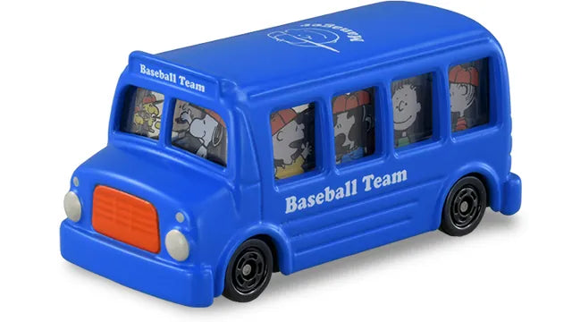 Snoopy|Baseball Team限定/可以动的合金小汽车摆件