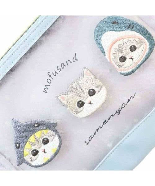 Mofusand|Flat Mesh Pouch|H165×W210×D10mm approx.