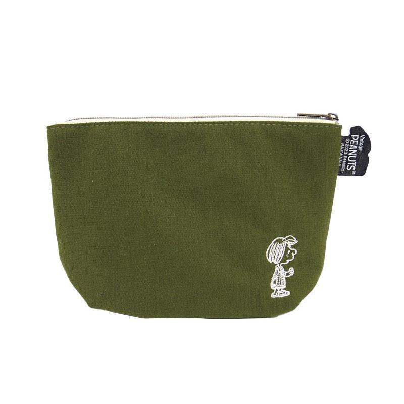Snoopy|漫画化妆包/收纳包/内里有漫画|幅19cm/奥行5cm/高さ13cm