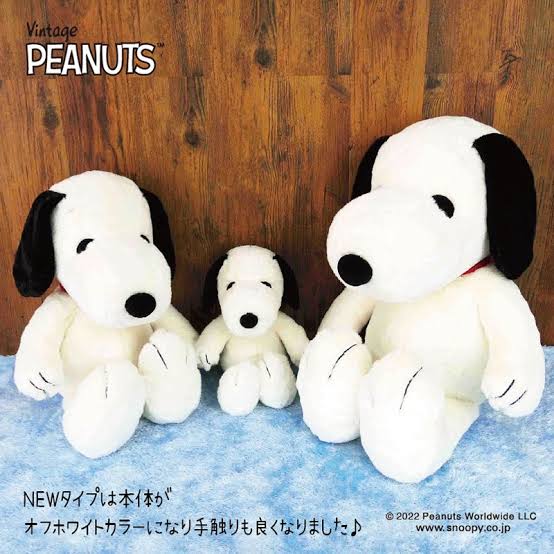 Snoopy|复古基础款毛绒公仔/玩偶