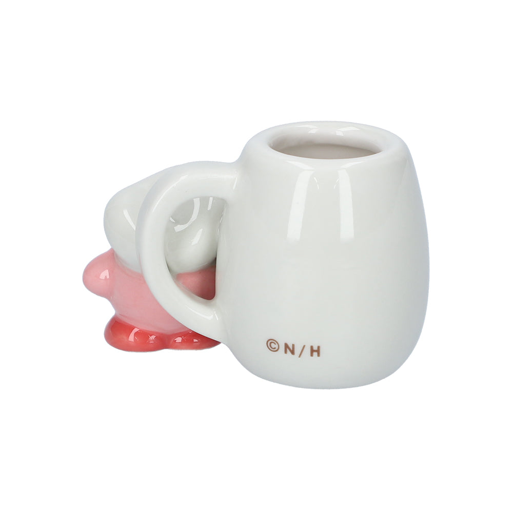 Kirby|cafe厨房限定瓷器牙刷立/笔筒/小杂物收纳桶/可爱摆件/情侣礼物|約H65×W48×D38mm