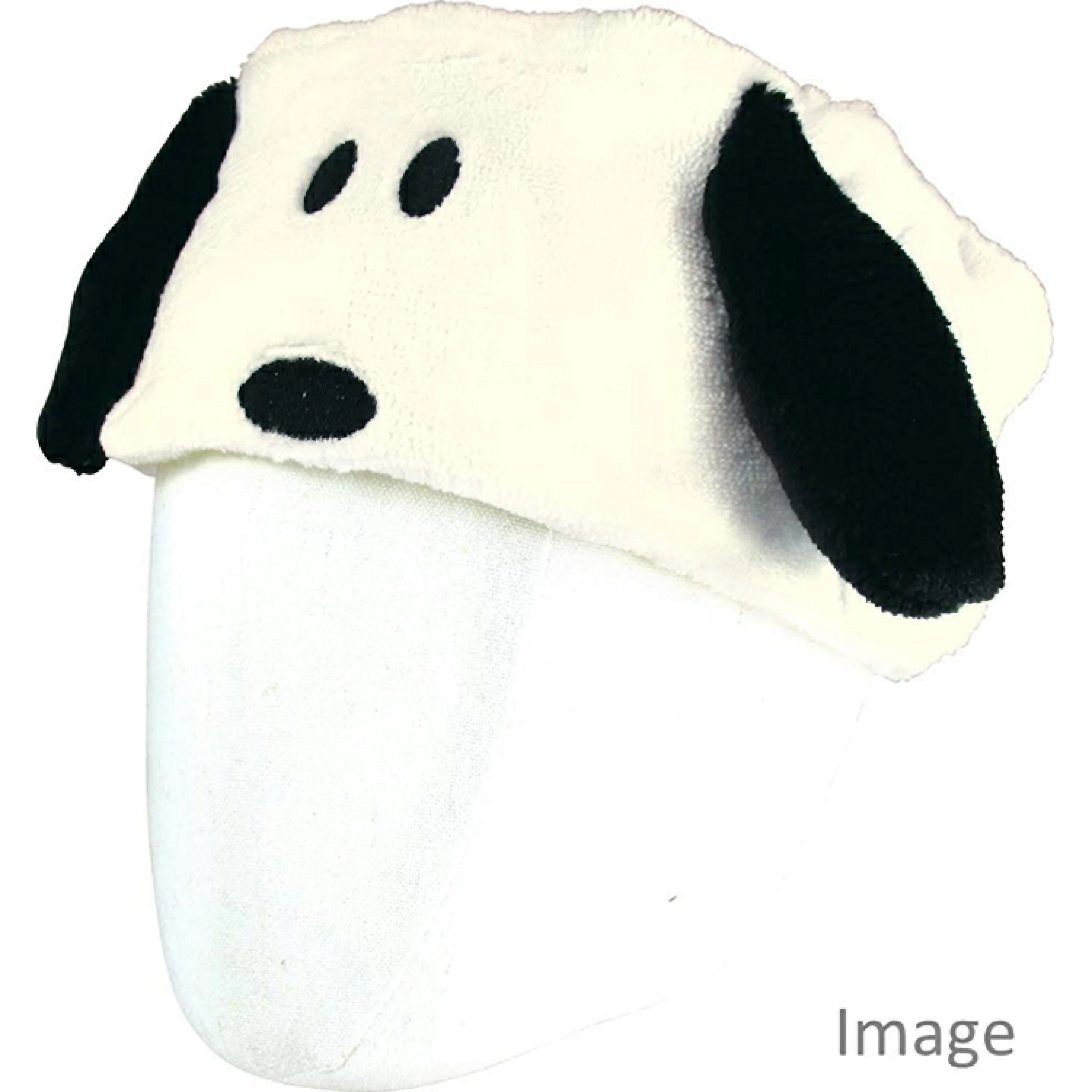 Snoopy|柔软厚实感吸水毛绒大耳朵发带|约H90×Φ235mm