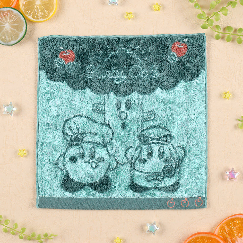 Kirby|2023夏季限定卡比瓦豆双面对称色/刺绣抗菌防臭小毛巾/小方巾|23*23cm