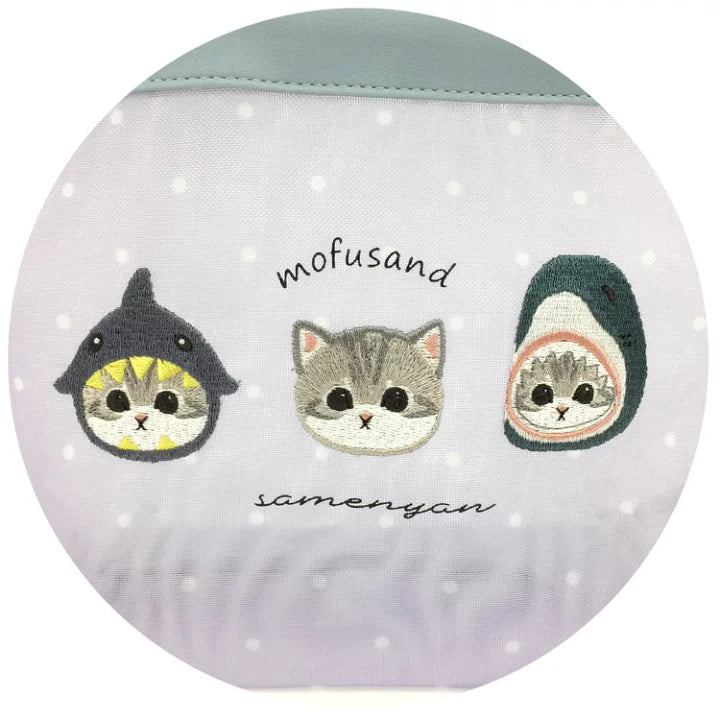 Mofusand|Flat Mesh Pouch|H165×W210×D10mm approx.