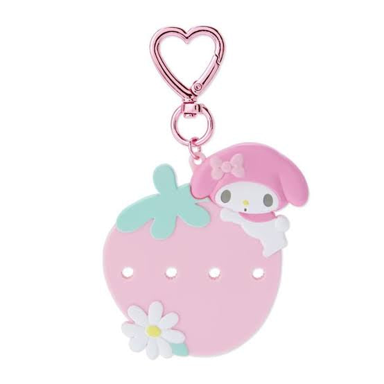 Sanrio|偶像应援/爱心钥匙扣可爱造型DIY铭牌挂件| 约8 x 7 x 1cm