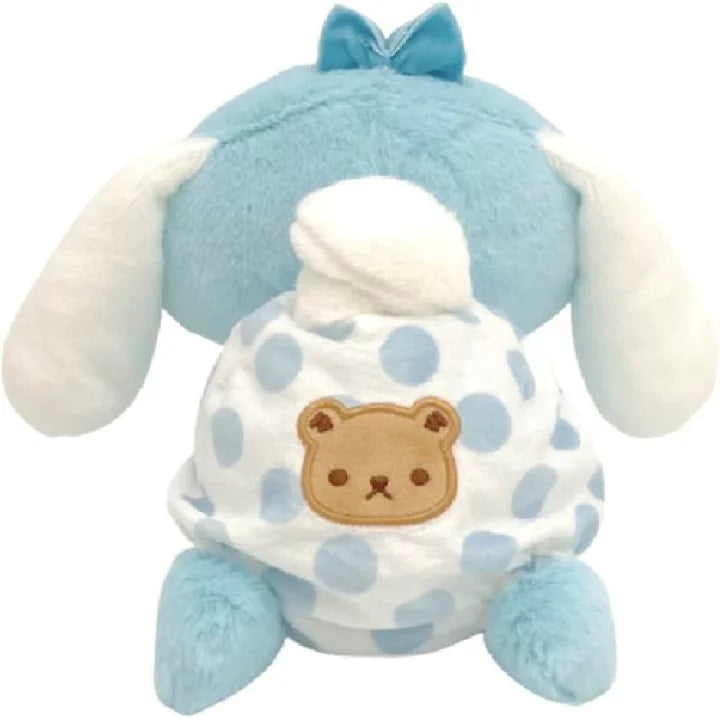 Sanrio|婴儿爬爬系列爱心腮红公仔/波点Nappy/尿布上有小可爱|约幅23cm/奥行18cm/高さ16cm