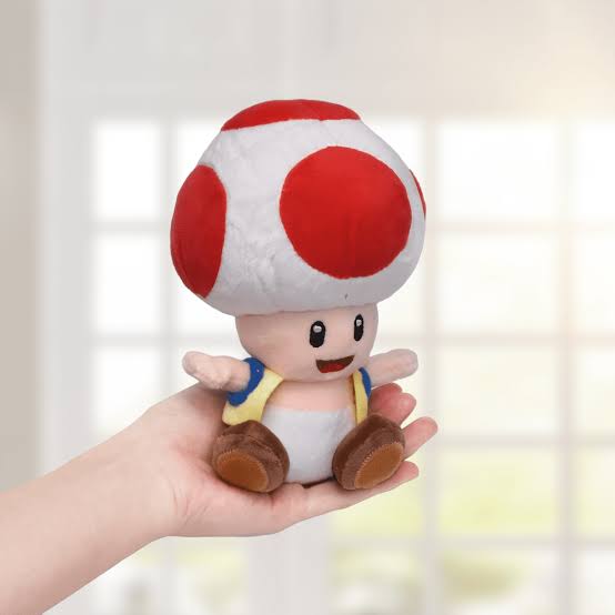 Nintendo|Mario马里奥毛茸玩偶|约11x11x24cm