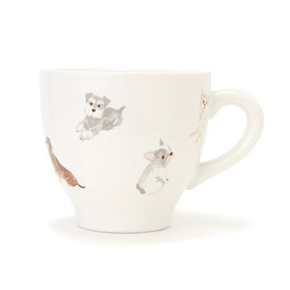 Gelato pique|日本制/正反不同各种狗狗猫咪宠物印花陶瓷大容量马克杯/杯子/咖啡杯|9*9.8cm