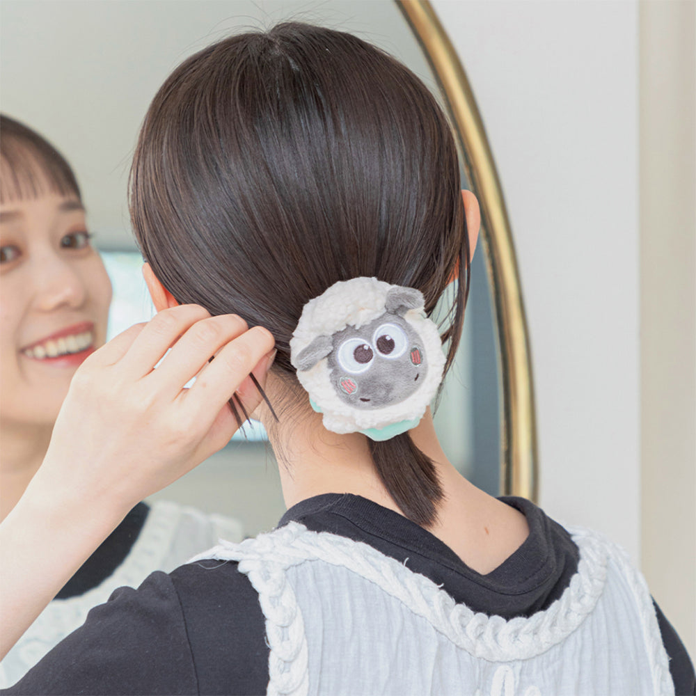 Sanrio|Cute Shaun羊咩咩肖恩发圈/护手垫/手腕装饰|1枚