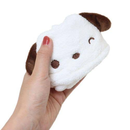 Sanrio|Marushin Hanging Loop Towel吸水速干防臭抗菌便携毛巾/擦手巾/可折叠收起/挂在勾勾上|打开后約25×25cm