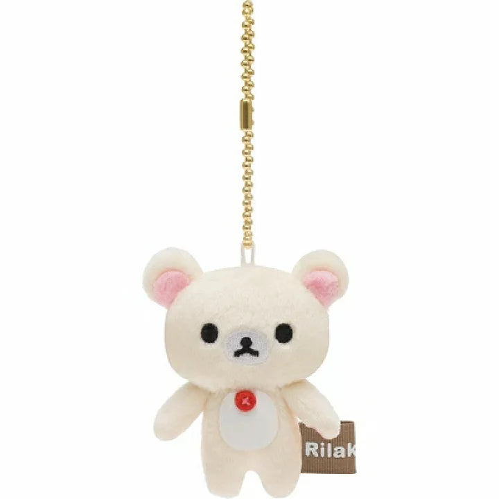 Rilakkuma|Keychain Mini Plush Cleaner|65×55×25mm approx.