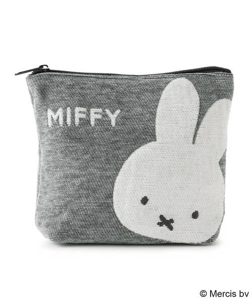 Miffy|Dick Bruna Pouch Rose Humming Pouch|H17cm*W21.5cm*D6cm approx.