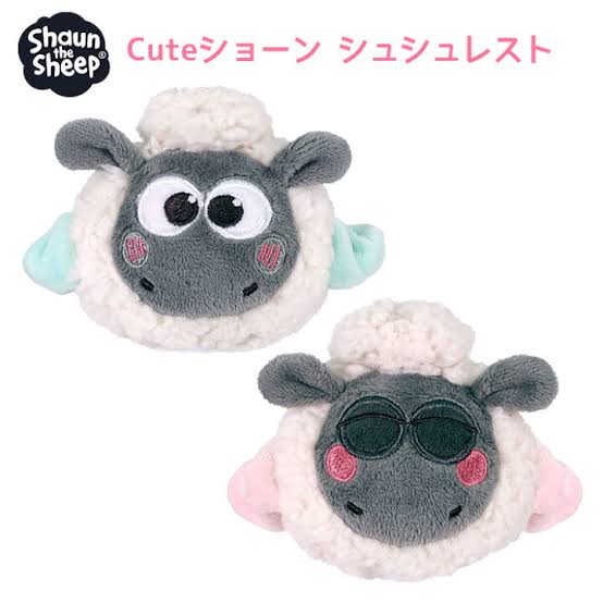 Sanrio|Cute Shaun羊咩咩肖恩发圈/护手垫/手腕装饰|1枚