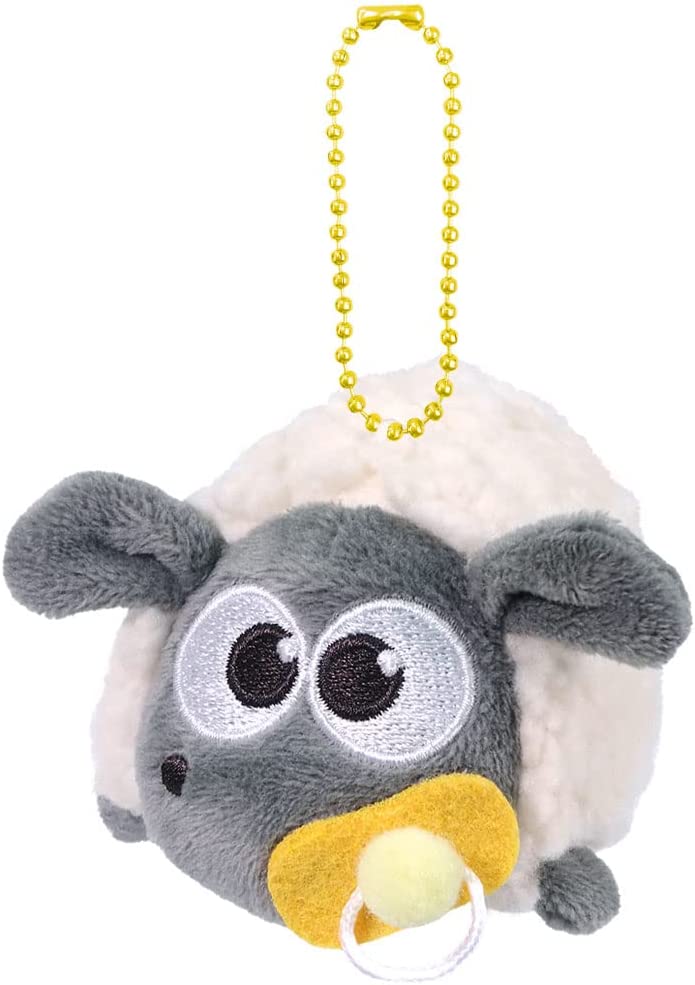 Sanrio|Cute Shaun羊咩咩肖恩小公仔/挂件|約60×66×100mm
