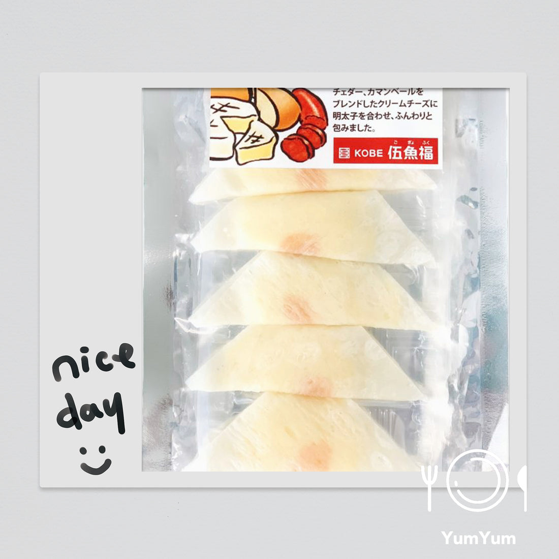 kobe伍鱼福|下酒菜/明太子芝士包|50g【24.07.21】