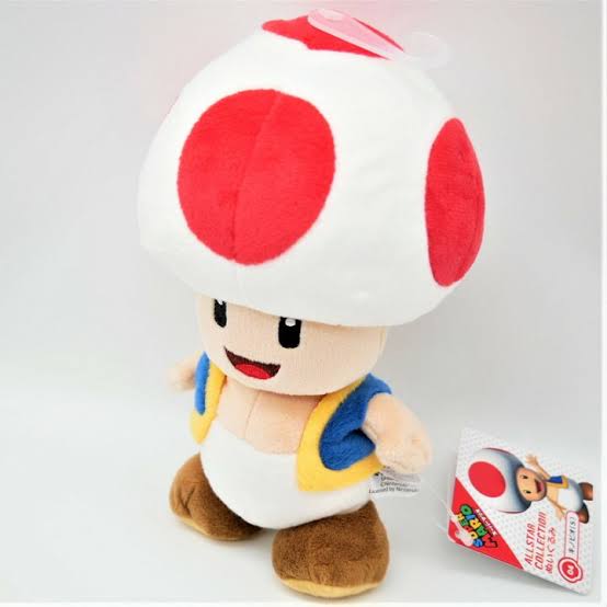 Nintendo|Mario马里奥毛茸玩偶|约11x11x24cm