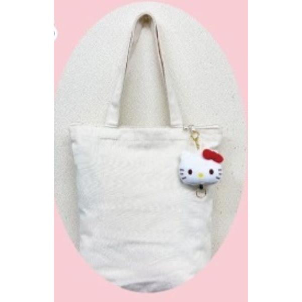 Sanrio|可拉长伸缩式/毛茸茸大头钥匙链/钥匙圈/钥匙挂|约6 x 8 x 5 cm