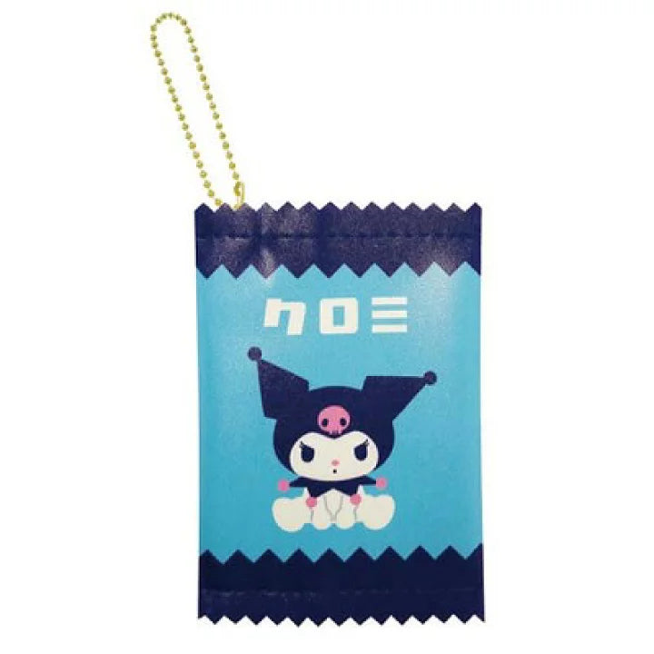 Sanrio|零食/糖果造型皮质感小零钱包/钥匙扣/反面拉链|約H100×W70×D7mm