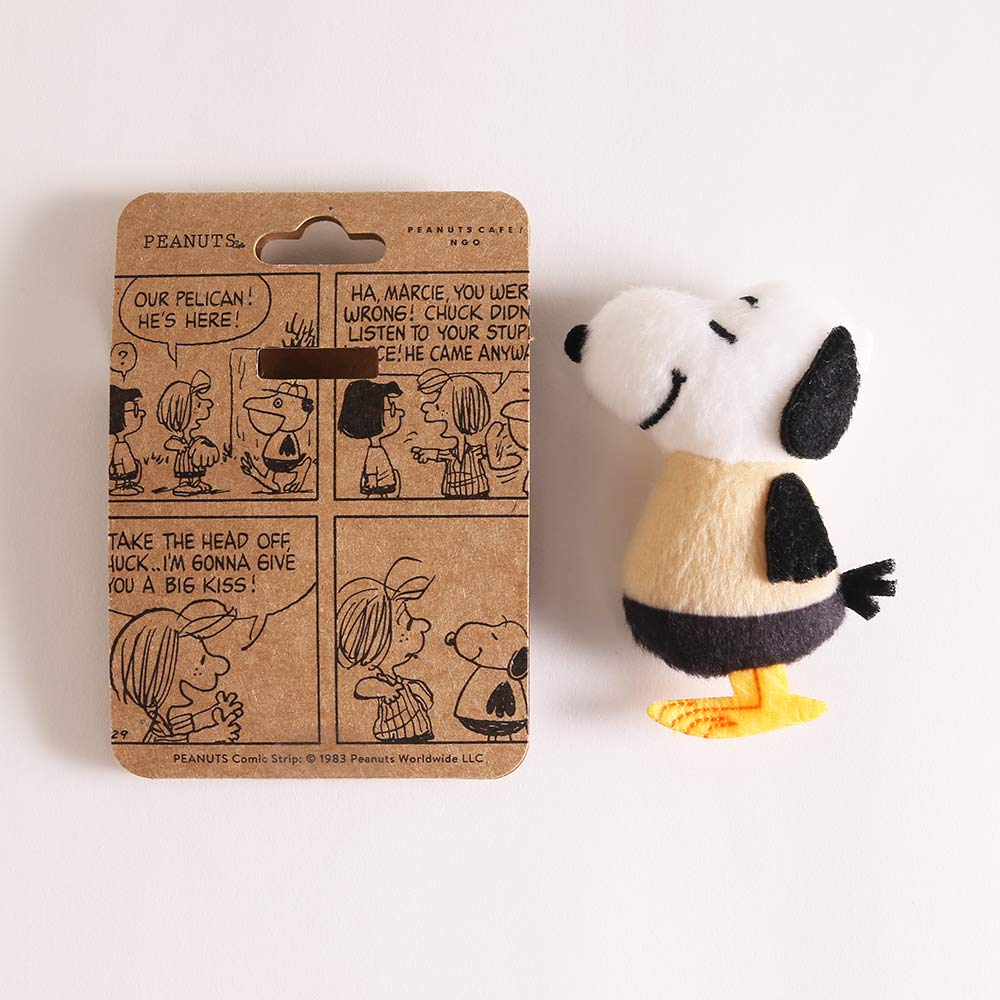 Snoopy|Ngo限定鹈鹕史努比胸针/别针|H80×W55×D20mm