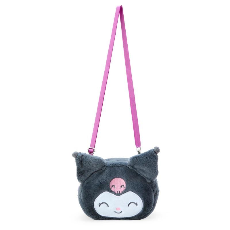 Sanrio|smile系列斜挎毛绒小零钱包/正反图案|约19×9×13cm