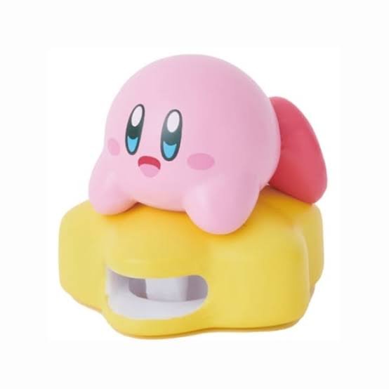 Kirby|可爱拉链扣/拉链装饰/迷你包挂|幅約32mm×高さ約35mm×奥行約30mm