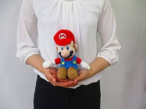 Nintendo|Mario马里奥毛茸玩偶|约11x11x24cm