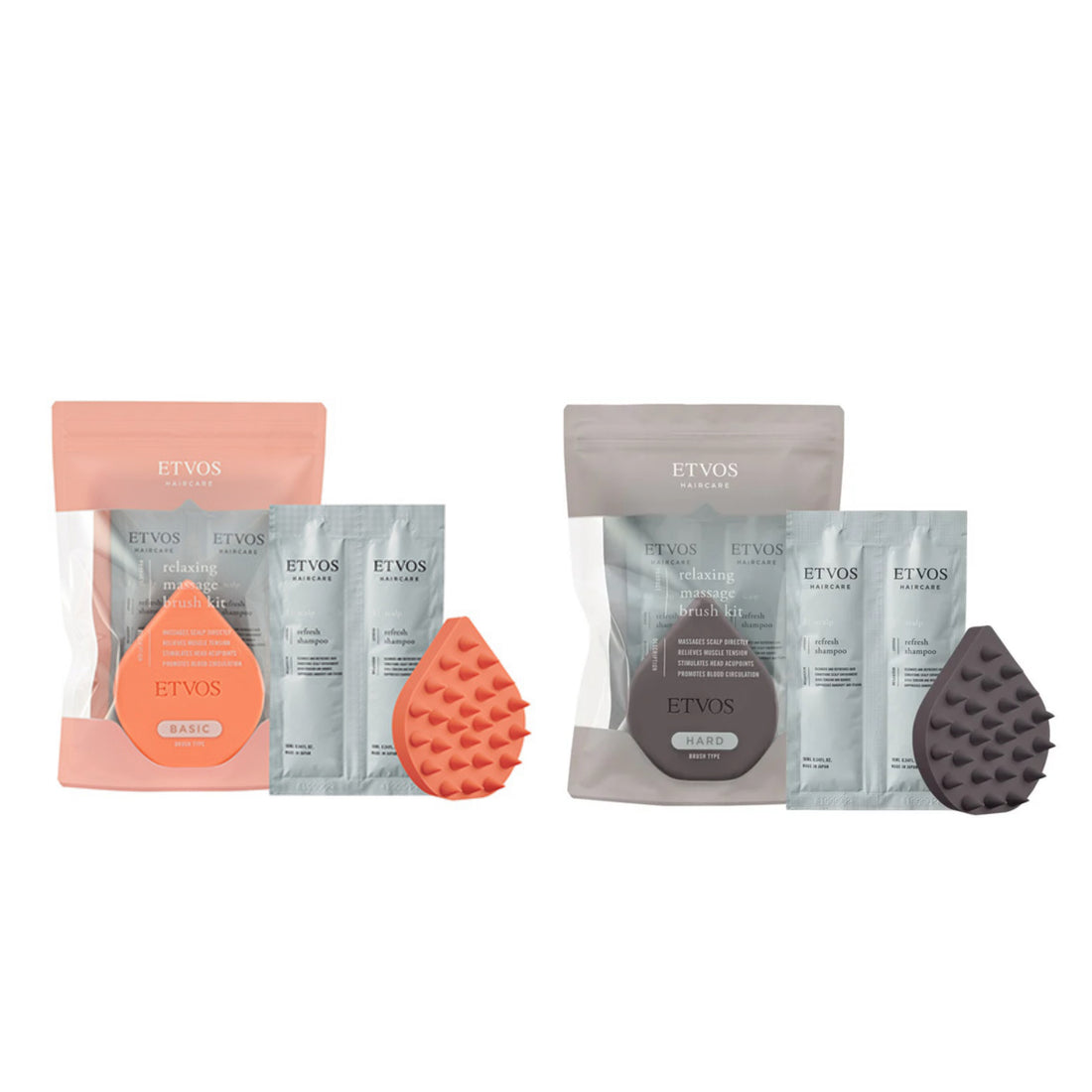 Etvos|限定头皮清洁Kit/护理头皮按摩梳/硅胶梳子/附赠洗护小样