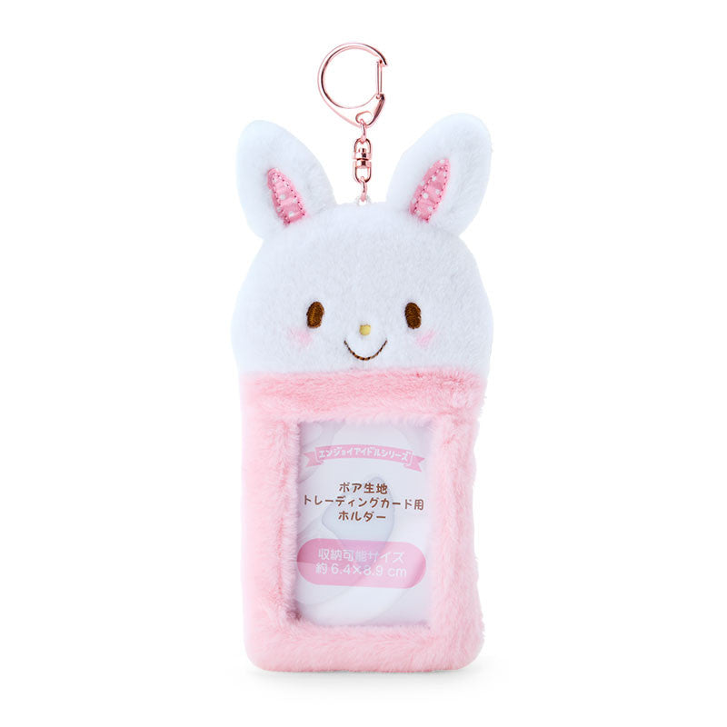 Sanrio|Enjoy Idol Fleece Fabric Card Holder|9×2.5×17cm approx.