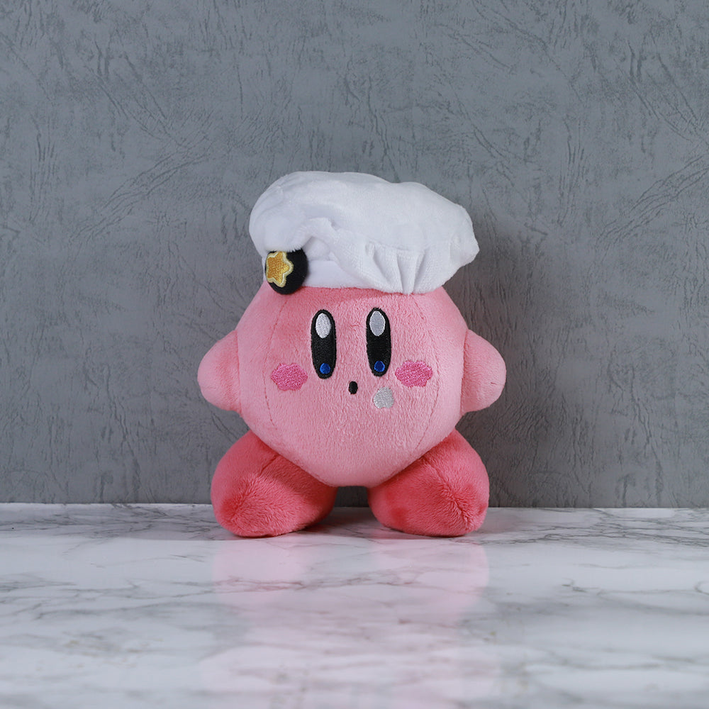 Kirby|cafe厨房限定咖啡色厨师服公仔S号|約H150×W130×D85mm