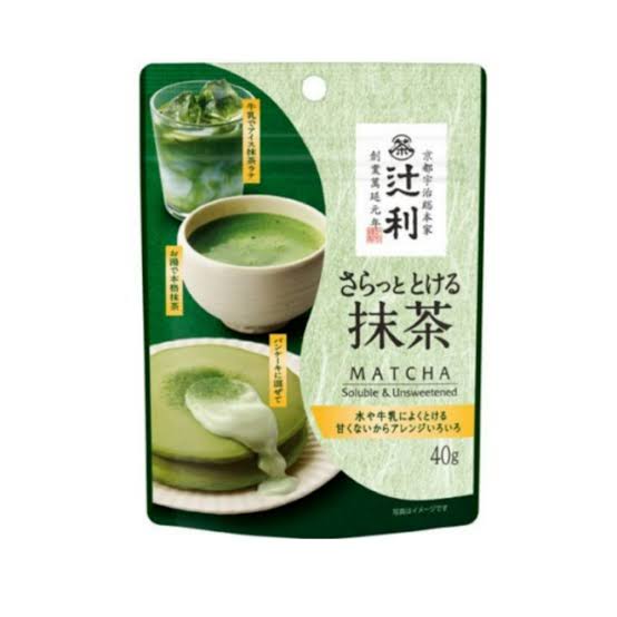 Tsujiri京都什利|纯天然特浓抹茶拿铁粉|40g【23.10】