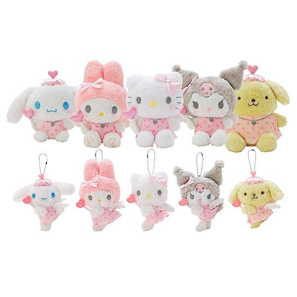 Sanrio|粉粉天使爱神系列玩偶挂件/包挂|约12×6×15cm