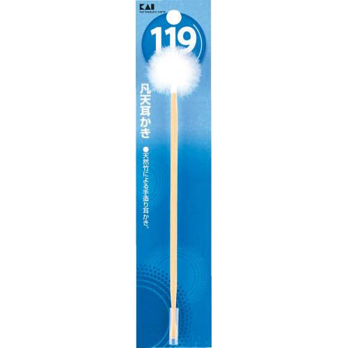 Kai|竹质绒毛球安全挖耳勺|1支装