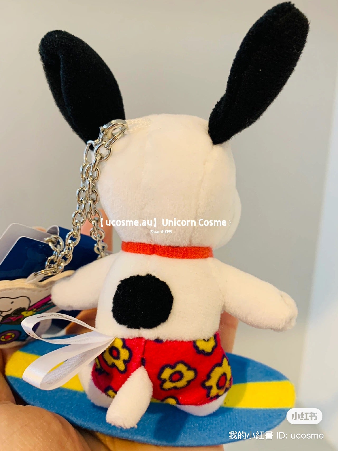 Snoopy|小花裤飞天耳冲浪史努比挂件/包挂