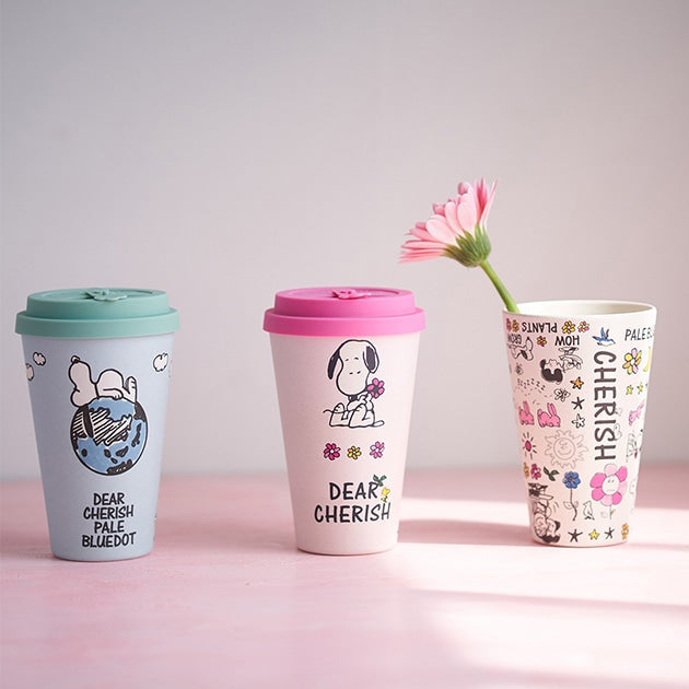 Snoopy|PEANUTS Afternoon Tea 保护地球主题联名Dear Cherish系列大容量便携杯|400ml